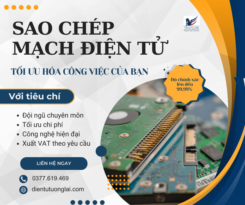 Bí Quyết Sao Chép Mạch Điện Tử Thành Công.