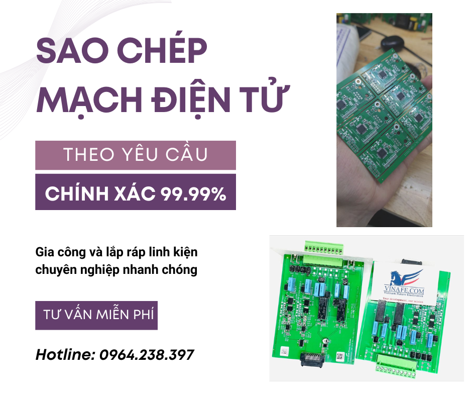Sao Chép Mạch Điện Tử – Chính Xác Đến Từng Chi Tiết Mạch